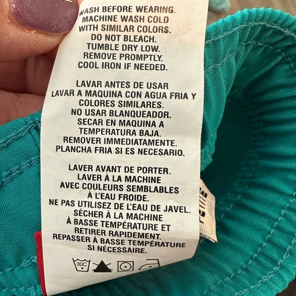 Women's EDS Essentials Drawstring Scrub Pants Teal 3X Petite - Picture 12 of 14